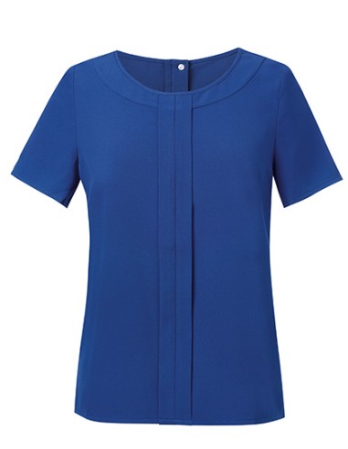 BRO-2280-Womens Verona Short Sleeve Blouse