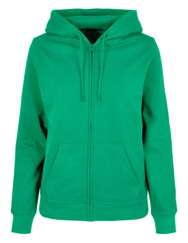 BUI-BB009-Ladies Basic Zip Hoody