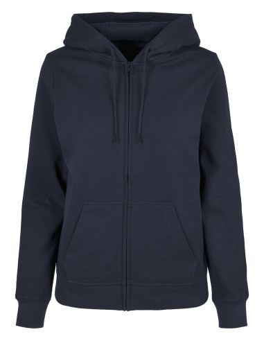 BUI-BB009-Ladies Basic Zip Hoody