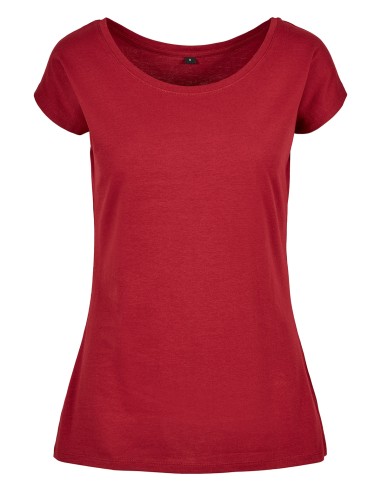 BUI-BB013-Ladies Wide Neck Tee