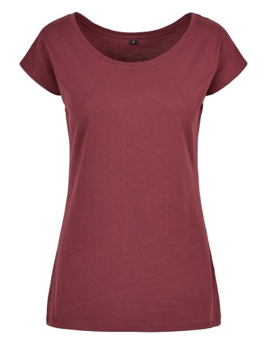BUI-BB013-Ladies Wide Neck Tee