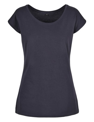 BUI-BB013-Ladies Wide Neck Tee
