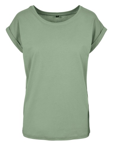 BUI-BY021-Ladies Extended Shoulder Tee