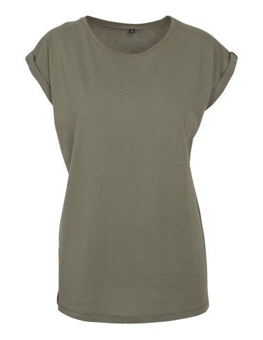 BUI-BY021-Ladies Extended Shoulder Tee