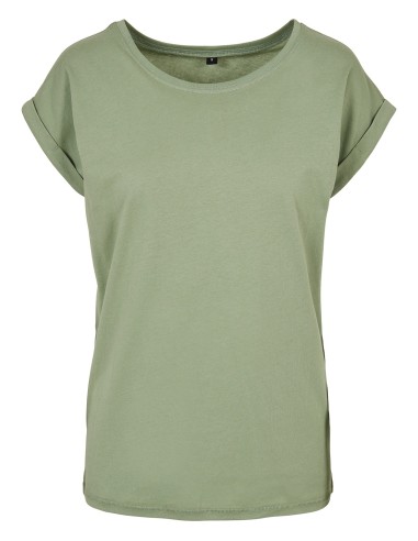 BUI-BY021-Ladies Extended Shoulder Tee