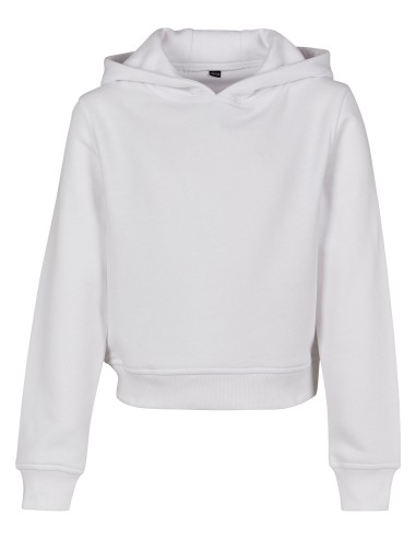 BUI-BY113-Girls Cropped Sweat Hoody
