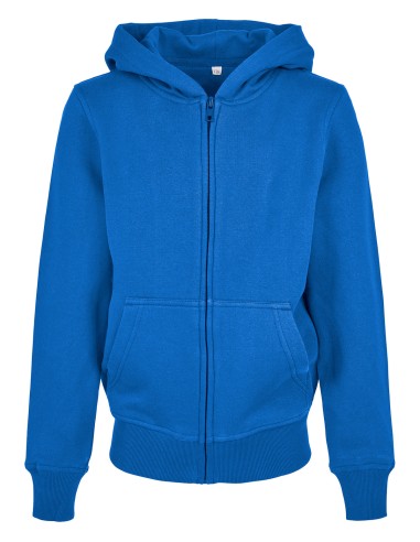 BUI-BY188-Kids Organic Basic Zip Hoody