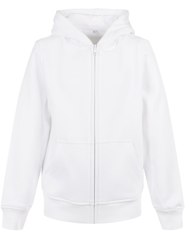 BUI-BY188-Kids Organic Basic Zip Hoody