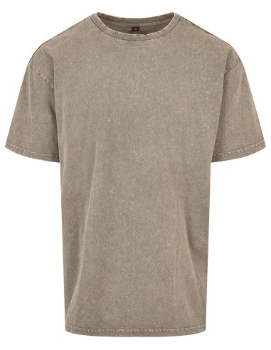 BUI-BY189-Acid Washed Heavy Oversize Tee