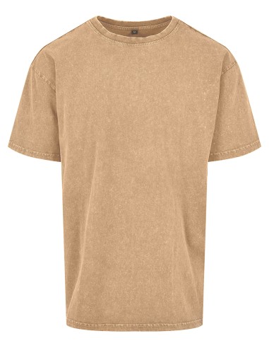 BUI-BY189-Acid Washed Heavy Oversize Tee