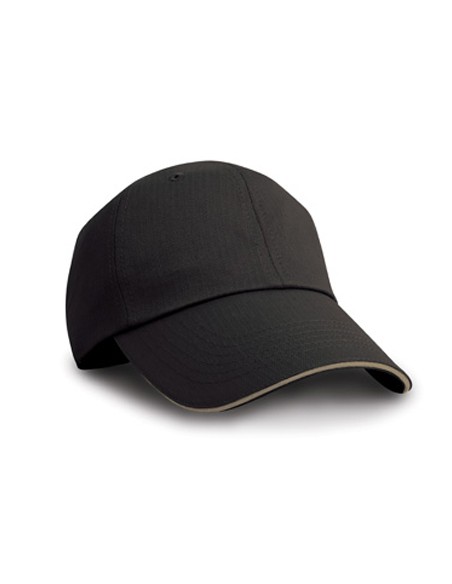 R-RC038X-Herringbone Cap With Sandwich Peak