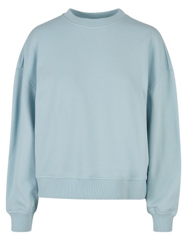 BUI-BY212-Ladies Oversized Crewneck Sweatshirt