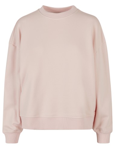 BUI-BY212-Ladies Oversized Crewneck Sweatshirt