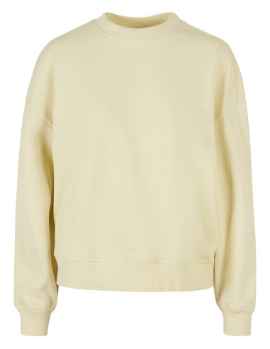BUI-BY212-Ladies Oversized Crewneck Sweatshirt