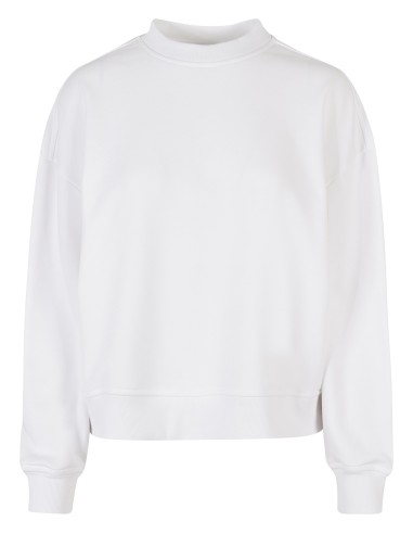 BUI-BY212-Ladies Oversized Crewneck Sweatshirt