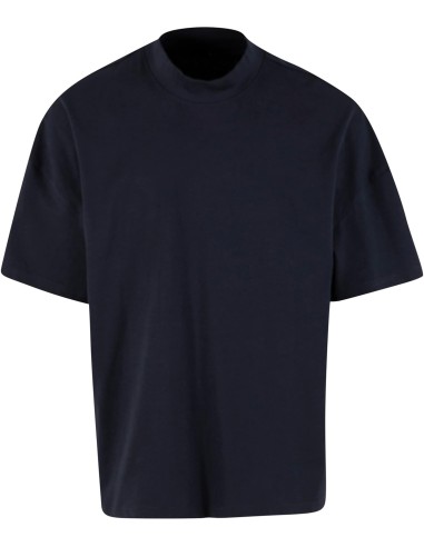 BUI-BY230-Mens Oversized Mock Neck Tee
