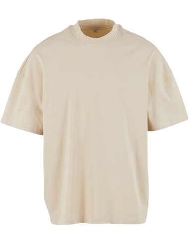 BUI-BY230-Mens Oversized Mock Neck Tee