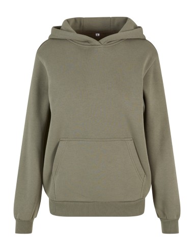 BUI-BY289-Ladies Fluffy Hoody