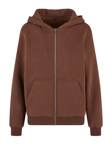 BUI-BY290-Ladies Fluffy Zip Hoody