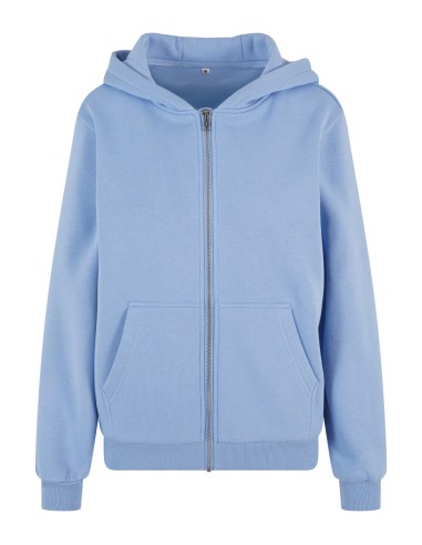 BUI-BY290-Ladies Fluffy Zip Hoody