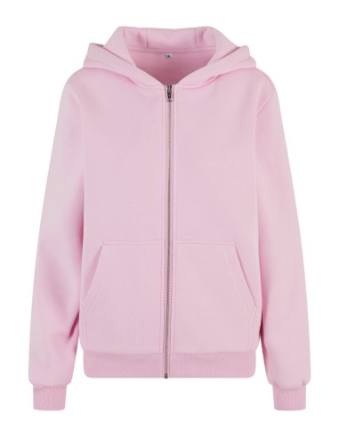 BUI-BY290-Ladies Fluffy Zip Hoody