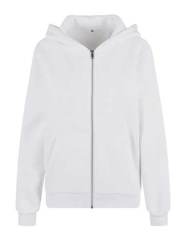 BUI-BY290-Ladies Fluffy Zip Hoody