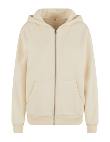 BUI-BY290-Ladies Fluffy Zip Hoody