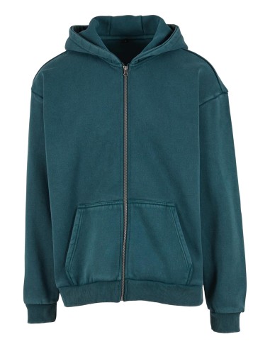 BUI-BY295-Vintage Heavy Zip Hoodie