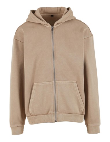 BUI-BY295-Vintage Heavy Zip Hoodie