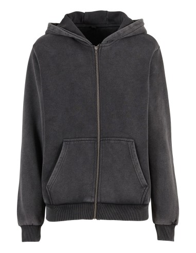 BUI-BY299-Ladies Vintage Heavy Zip Hoody
