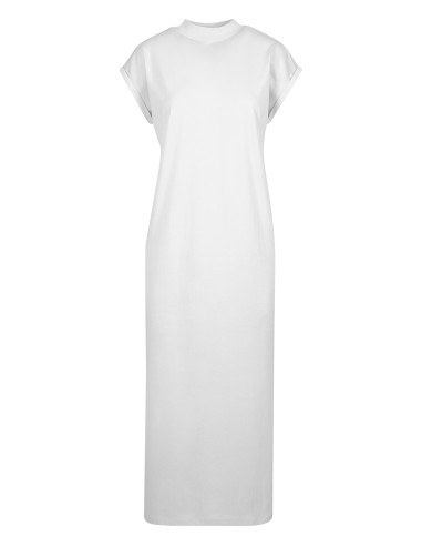 BUI-BY302-Ladies Long Extended Shoulder Dress
