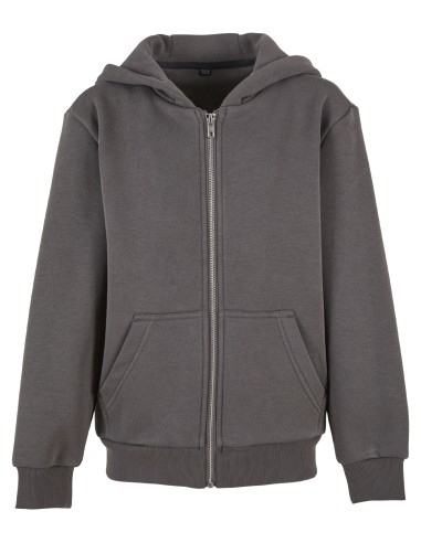 BUI-BY316-Kids Fluffy Zip Hoody