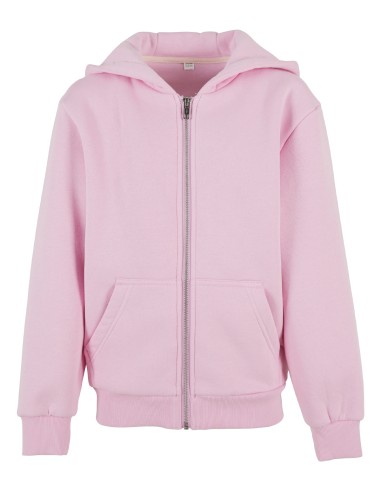 BUI-BY316-Kids Fluffy Zip Hoody