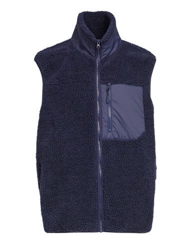 BUI-BY407-Bonded Sherpa Vest