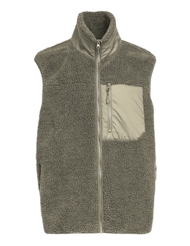 BUI-BY407-Bonded Sherpa Vest