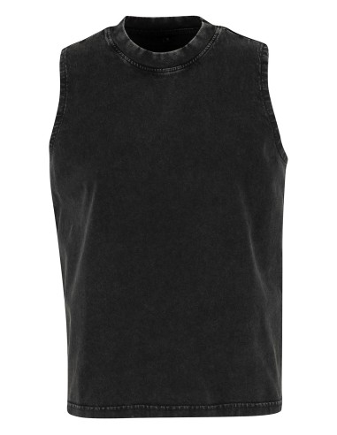 BUI-BY429-Ladies Vintage Washed Sleeveless Tee