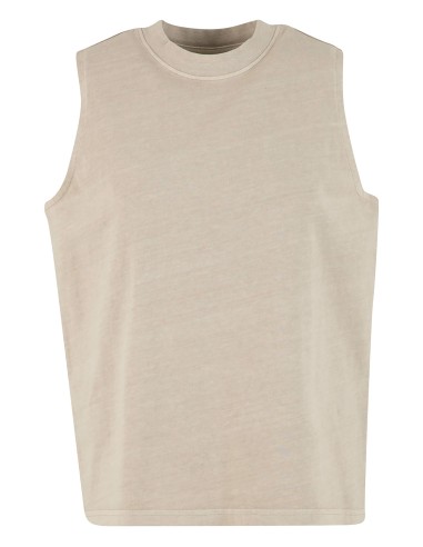 BUI-BY429-Ladies Vintage Washed Sleeveless Tee