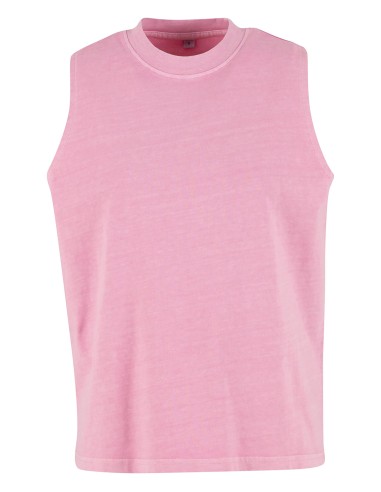 BUI-BY429-Ladies Vintage Washed Sleeveless Tee
