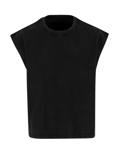 BUI-BY436-Vintage Cropped Heavy Sleeveless Tee
