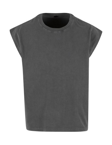 BUI-BY436-Vintage Cropped Heavy Sleeveless Tee
