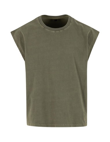BUI-BY436-Vintage Cropped Heavy Sleeveless Tee