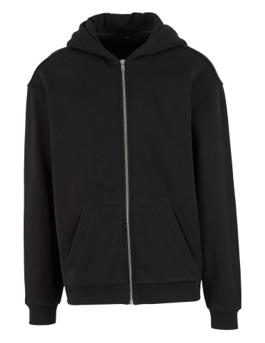 BUI-BY443-Loose Fit Zip Hoody