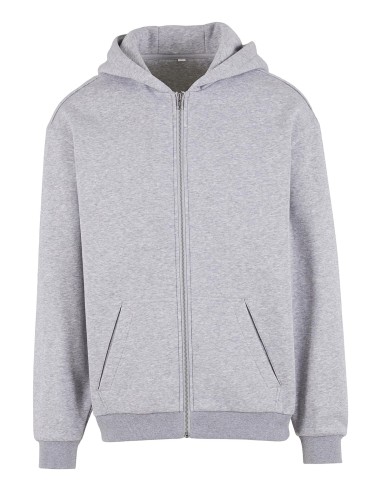 BUI-BY443-Loose Fit Zip Hoody
