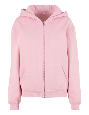 BUI-BY445-Ladies Loose Fit Zip Hoody