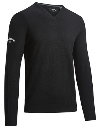 CAL-CGGS80Z2-Mens V-Neck Merino Sweater