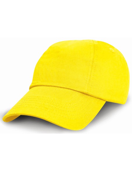 R-RC18J-Casquette junior en coton de profil bas