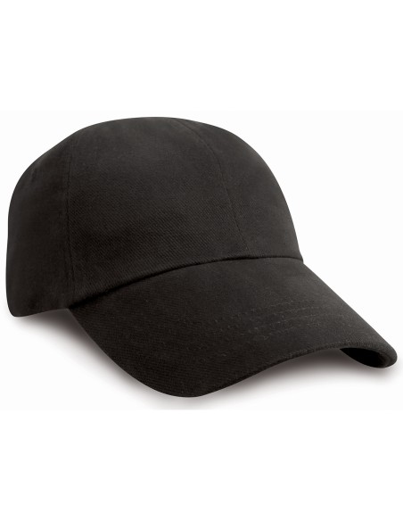 R-RC24X-Casquette en coton brossé robuste de profil bas