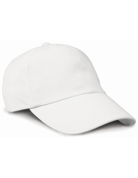R-RC24X-Casquette en coton brossé robuste de profil bas