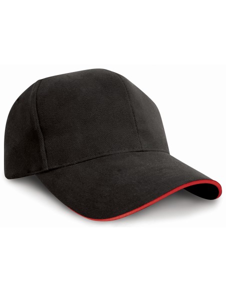 R-RC25P-Casquette de coton robuste de style pro