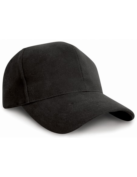 R-RC25X-Casquette en coton robuste de style pro avec visière en sandwich